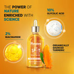 Buy Himalaya Dark Spot Clearing Turmeric Face Serum |10% Glycolic Acid & 2% Niacinamide| Organically sourced Turmeric| Reduce dark spots in 7 days | 15 ml - Purplle