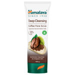 Buy Himalaya Deep Cleasing Coffee Face Scrub | Organically sourced Arabica Coffee | 100% Natural Exfoliants | Exfoliates blackheads & impurities | Paraben free | 100 gm - Purplle