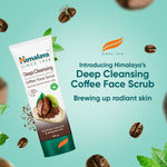 Buy Himalaya Deep Cleasing Coffee Face Scrub | Organically sourced Arabica Coffee | 100% Natural Exfoliants | Exfoliates blackheads & impurities | Paraben free | 100 gm - Purplle