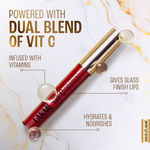 Buy Lakme Superglow VIT-C Gloss-Cherry Red - With 98% Vitamin C and Vitamin E Glass Finish Hydrating & Plumping Formula - C3-2.5 ml - Purplle