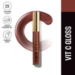 Buy Lakme Superglow VIT-C Gloss-Cocoa Brown - With 98% Vitamin C and Vitamin E Glass Finish Hydrating & Plumping Formula - C4-2.5 ml - Purplle