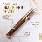 Buy Lakme Superglow VIT-C Gloss-Cocoa Brown - With 98% Vitamin C and Vitamin E Glass Finish Hydrating & Plumping Formula - C4-2.5 ml - Purplle