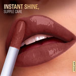 Buy Lakme Superglow VIT-C Gloss-Cocoa Brown - With 98% Vitamin C and Vitamin E Glass Finish Hydrating & Plumping Formula - C4-2.5 ml - Purplle