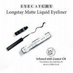 Buy TNW The Natural Wash Eyecatchy Longstay Matte Liquid Eyeliner with Hydrogenated Castor Oil | Smudgeproof | Pigmented | Long Lasting | Quick Dry 4 ml - Purplle