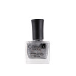 Buy Color Fx New York Hyper-Gloss Holographic Top Coat Nail Polish, Transparent Gel Like Finish, Sparkling Glimmer, 21 Toxins Free, Long Lasting, Nail Paint Women 9 ml - Purplle