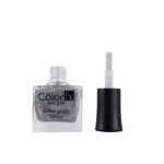 Buy Color Fx New York Hyper-Gloss Holographic Top Coat Nail Polish, Transparent Gel Like Finish, Sparkling Glimmer, 21 Toxins Free, Long Lasting, Nail Paint Women 9 ml - Purplle