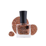 Buy Color Fx New York Hyper-Gloss Top Coat Nail Polish, Transparent Gel Like Finish, Rose Gold Glitter Finish, 21 Toxins Free, Long Lasting, Clear Nail Paint Women 9 ml - Purplle