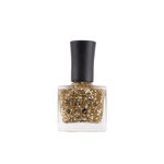 Buy Color Fx New York Hyper-Gloss Top Coat Nail Polish, Transparent Gel Like Finish, Gold Glitter Finish, 21 Toxins Free, Long Lasting, Clear Nail Paint Women 9 ml - Purplle