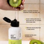 Buy Skin Fx Superfood Kiwi Splash Brightening Gel Face Wash For Normal to Combination Skin, De tan Face Wash for Men & Women, 100 ml - Purplle