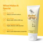 Buy Fixderma Shadow Sunscreen SPF 50+ Gel For Unisex, Sunscreen For Oily Skin, Sun Screen Protector SPF 50,Broad Spectrum Sunscreen For Uva & Uvb Protection,| Non Greasy & Water Resistant - 75 gm - Purplle