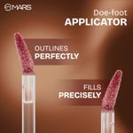 Buy MARS Matte Muse Mousse Lipstick (3 ml) (08-BOSS GIRL) with Doe-Foot Applicator | Highly Pigmented | Smooth Texture | Hydrating Formula | Blurry Lips Effect - Purplle