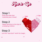 Buy Blue Heaven Love Duo Dual-Sided, Clear & Tinted Lip Balm | Long Lasting Hydration | Enriched with Shea Butter & Aloe Vera | SPF Protection |HunBun (Clear+ Cherry), 2.5gm*2 - Purplle