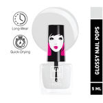 Buy Elle18 Nail Pops Nail Color Shade 27 - Transparent (5 ml) - Purplle