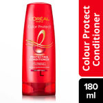 Buy L'Oreal Paris Conditioner, Vibrant and Revived Colour Protects from UVA & UVB, For Colour-treated Hair, Colour Protect, 180 ml - Purplle