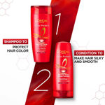 Buy L'Oreal Paris Conditioner, Vibrant and Revived Colour Protects from UVA & UVB, For Colour-treated Hair, Colour Protect, 180 ml - Purplle