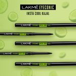 Buy Lakme Eyeconic Insta Cool Kajal, Black, 0.35 gm - Purplle