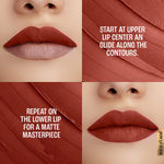 Buy Lakme 9to5 Powerplay Priming Matte Lipstick, Lasts 16hrs, Red Rust, 3.6 gm - Purplle