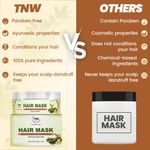 Buy TNW The Natural Wash Hair Mask with Brahmi, Bhringraj, Amla & Shikakai 200 gm - Purplle