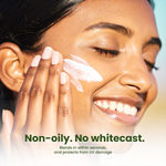 Buy Good Vibes CICA Brightening Glow Sunscreen SPF 50 PA++++|Cica Extract, 3% Niacinamide, & Hyaluronic Acid|Brightening Sunscreen|Lightweight Aqua Gel|Non-Greasy|No White Cast|Fragrance-Free|Suitable for All Skin Types|Suitable for Oily Skin - 50 gm - Purplle