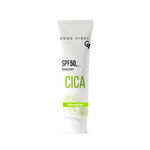 Buy Good Vibes Cica Brightening Glow Sunscreen 10 gm - Purplle