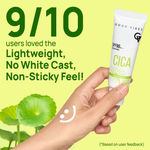 Buy Good Vibes Cica Brightening Glow Sunscreen 10 gm - Purplle