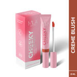 Buy Mila Beaute Cheeky Babe Cream Blush I With a Hyaluronic Acid I Dewy & Radiant Matt Finish I Comes With a Wand - Coral Hues, 8 ml - Purplle