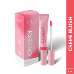 Buy Mila Beaute Cheeky Babe Cream Blush I With a Hyaluronic Acid I Dewy & Radiant Matt Finish I Comes With a Wand - So Pink, 8 ml - Purplle