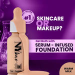 Buy NY Bae Matte Base Glam Kit for Fair Skin (Spotless Concealer - Vanilla (11 gm) + 3 in 1 Serum Foundation - Warm Milk (30 ml) + Matte Setting Spray (60 ml) - Purplle