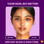 Buy NY Bae Dewy Base Glam Kit for Medium Skin (Spotless Concealer - Bisque (11gm) + 3 in 1 Serum Foundation - Cool Toffee (30 ml) + Dewy Setting Spray (60 ml) - Purplle