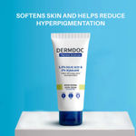 Buy DERMDOC Ultimate Exfoliate & Protect Kit for Skin & Body (Combo of 3) | 10% Glycolic Acid Peeling Solution (15ml) | 1.5% Kojic Acid & 1% Squalene Brightening Body Cream (50 gm) | Zinc Peptides* Sunscreen Serum SPF 30 (30 ml) - Purplle