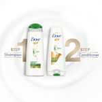 Buy Dove Hair Fall Rescue Hair Conditioner with Sunflower Oil and Moisture Lock Technology, For Hair Fall Control and Silky, Smooth Hair, 335 ml - Purplle