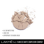 Buy Lakme 9 To 5A Fashionista Collection PowerplayA MatteA Compact -A ApricotA (8 gm) - Purplle