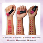 Buy SUGAR Glide Peptide Serum Lipstick 04 Cairo Crimson 3 ml - Purplle