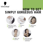 Buy Schwarzkopf Simply Colour Permanent Hair Colour For 100% Grey Coverage - 6.00 Light Brown, 142.5 ml - Purplle