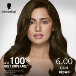 Buy Schwarzkopf Simply Colour Permanent Hair Colour For 100% Grey Coverage - 6.00 Light Brown, 142.5 ml - Purplle
