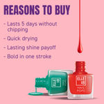 Buy Elle18 Nail Pops Nail Color 155 (5 ml) - Purplle
