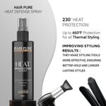 Buy Hair Pure Heat Protector Spray Heat Protection Up to 230oC, Controls Frizz 100 ml - Purplle