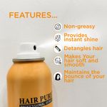 Buy Hair Pure Hair Serum Shine Spray 100 ml - Long Lasting Hold & Natural Shine - Purplle