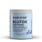 Buy Hair Pure Blutox Hair Mask for Reduces Split Ends & Intense Nutri-Repair Treatment 900 ml - Purplle
