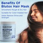 Buy Hair Pure Blutox Hair Mask for Reduces Split Ends & Intense Nutri-Repair Treatment 900 ml - Purplle