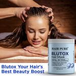 Buy Hair Pure Blutox Hair Mask for Reduces Split Ends & Intense Nutri-Repair Treatment 900 ml - Purplle