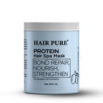 Buy Hair Pure Protein Hair Spa Mask Bond Repair & Nourish 900 ml - Purplle