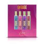 Buy Engage Vibes Perfume Spray Set for Women, Travel Sized, Assorted Pack, Long Lasting, Ideal Valentine Gift, Birthday Gift, 25 ml X 4 - Purplle