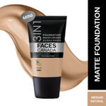 Buy FACES CANADA Rose Glow Kit 4 | Rose Gold Strobe Cream (30 ml) + Hydra Matte Foundation (Mini) - Medium Natural (18 ml) | Makeup Kit For Women (Combo Pack Of 2) - Purplle