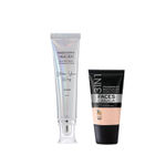 Buy FACES CANADA Celeb Glow Kit 2 | Silver Strobe Cream (30 ml) + Hydra Matte Foundation (Mini) - Rose Ivory (18 ml) | Makeup Kit For Women (Combo Pack Of 2) - Purplle