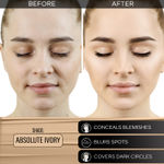 Buy FACES CANADA Celeb Glow Kit 1 | Silver Strobe Cream (30 ml) + Hydra Matte Foundation (Mini) - Absolute Ivory (18 ml) | Makeup Kit For Women (Combo Pack Of 2) - Purplle