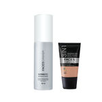 Buy FACES CANADA Waterproof Fix & Finish Makeup Kit 2 | Makeup Fixer (50 ml) + Hydra Matte Foundation (Mini) - Warm Natural (18 ml) | Makeup Kit For Women (Combo Pack Of 2) - Purplle