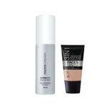 Buy FACES CANADA Waterproof Fix & Finish Makeup Kit 4 | Makeup Fixer (50 ml) + Hydra Matte Foundation (Mini) - Caramel Natural (18 ml) | Makeup Kit For Women (Combo Pack Of 2) - Purplle