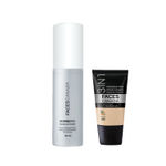 Buy FACES CANADA Waterproof Fix & Finish Makeup Kit 6 | Makeup Fixer (50 ml) + Hydra Matte Foundation (Mini) - Absolute Ivory (18 ml) | Makeup Kit For Women (Combo Pack Of 2) - Purplle