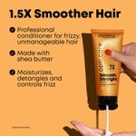 Buy MATRIX Opti.Care Smooth Straight Professional Conditioner for Frizzy, Hair 96Hr Frizz Control, Used by 1 Lakh Hairstylists, with Shea Butter, 98 gm - Purplle